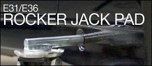 BMW E31/E36 Jack Pad Adapters