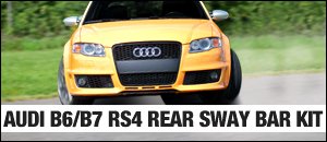 B6/B7 Audi RS4 Rear Sway Bar Kit