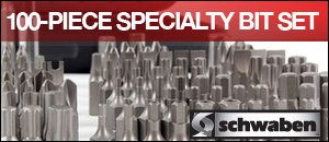 Schwaben 100-Piece Specialty Bit Set