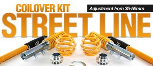 FK Street Line Coilover Kits - MKI TT / MKIV R32