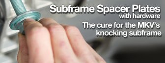 MKV Subframe Spacer Plates