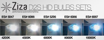 Ziza D2S HID Bulbs