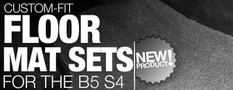 Audi B5 A4 / S4 Schwaben Floor Mat Set