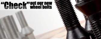 Black Conical Seat Wheel Bolts