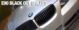 E90 Blackout Grilles