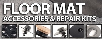 VW/Audi Floor Mat Accessories and Repairs Kit
