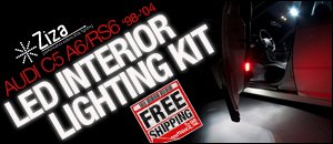 Audi C5 A6/RS6 LED Interior Lighting Kits